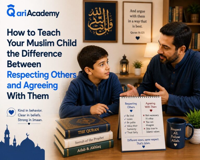 How to Teach Your Muslim Child the Difference Between Respecting Others and Agreeing With Them