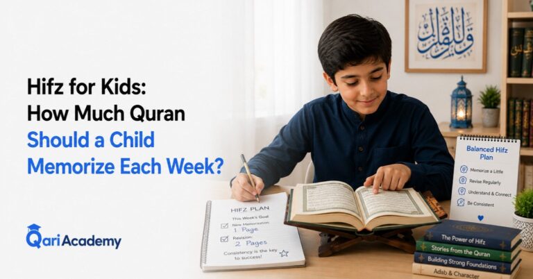 Hifz for Kids: How Much Quran Should a Child Memorize Each Week?