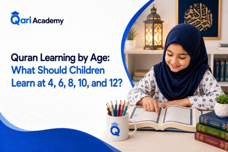 Quran Learning by Age: What Should Children Learn at 4, 6, 8, 10, and 12?
