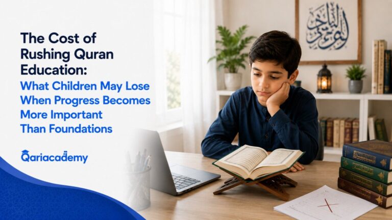 From Dependence to Independence: How Children Should Gradually Learn to Read the Quran Without Constant Correction