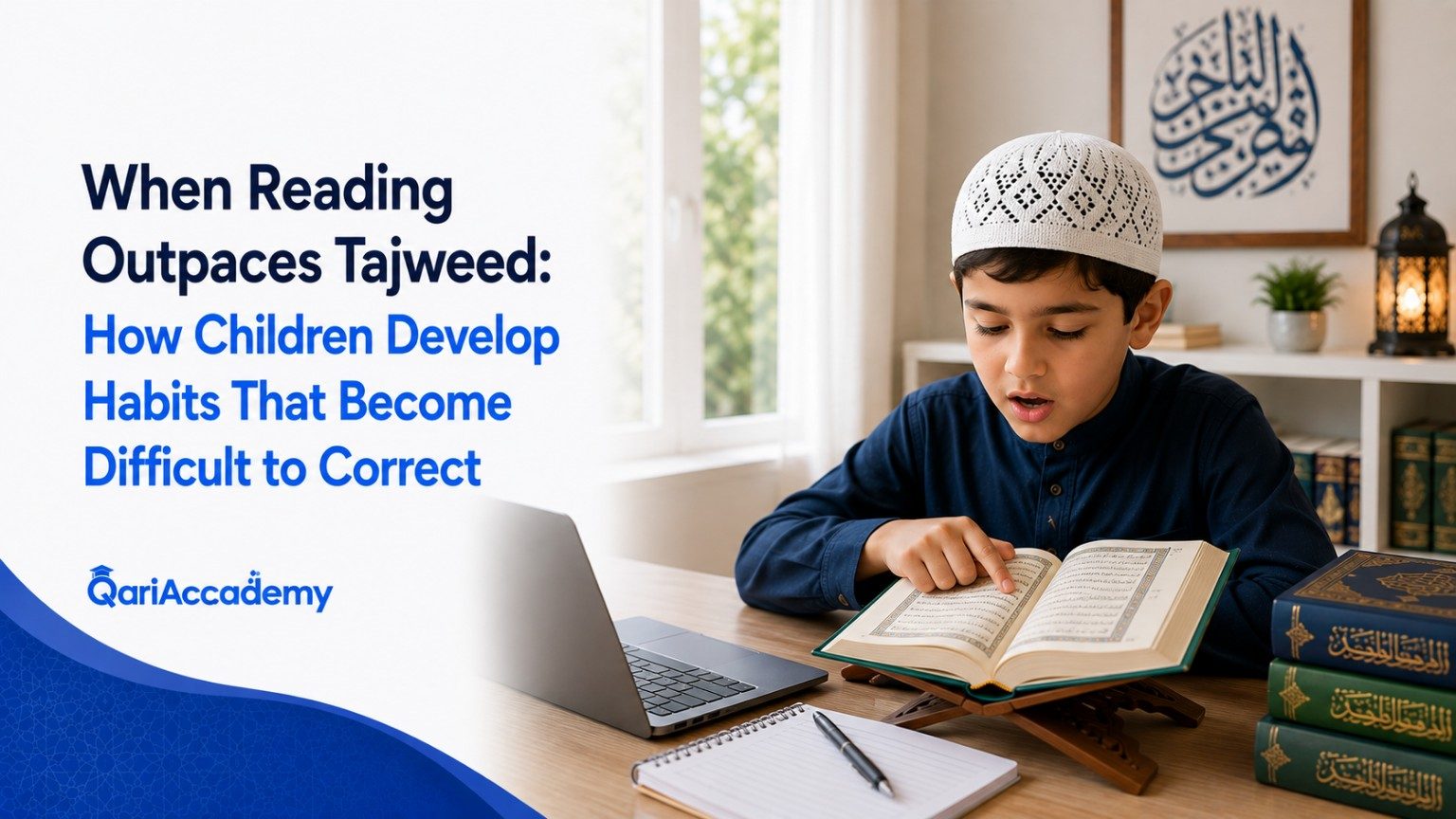 When Reading Outpaces Tajweed: How Children Develop Habits That Become Difficult to Correct
