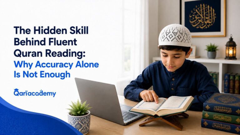 The Hidden Skill Behind Fluent Quran Reading: Why Accuracy Alone Is Not Enough
