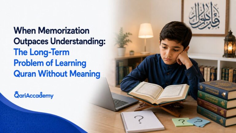 When Memorization Outpaces Understanding: The Long-Term Problem of Learning Quran Without Meaning