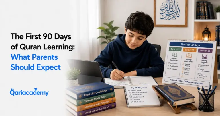 The First 90 Days of Quran Learning: What Parents Should Expect