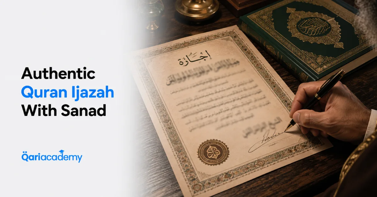 Online Ijazah Course with Sanad,