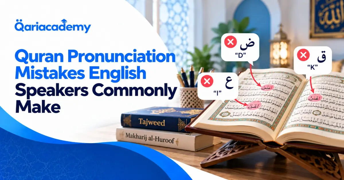 Quran Pronunciation Mistakes English Speakers Commonly Make
